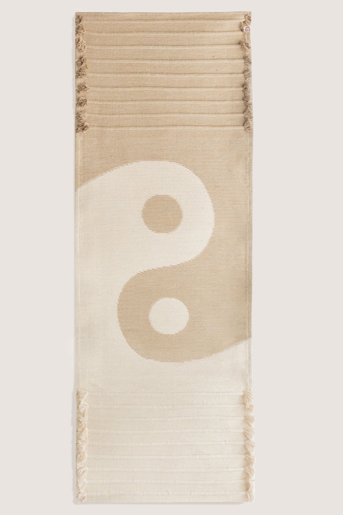 Yin-Yang Clay naturally dyed herbal yoga mat 7mm - Öko Living