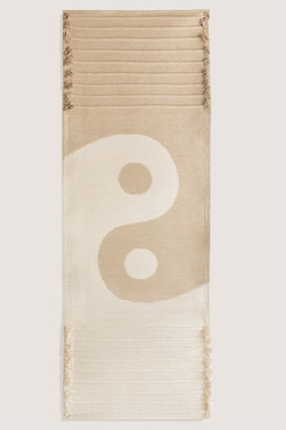 Yin-Yang Clay naturally dyed herbal yoga mat 7mm - Öko Living