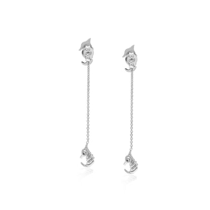 Sunaka Seahorse drop earrings