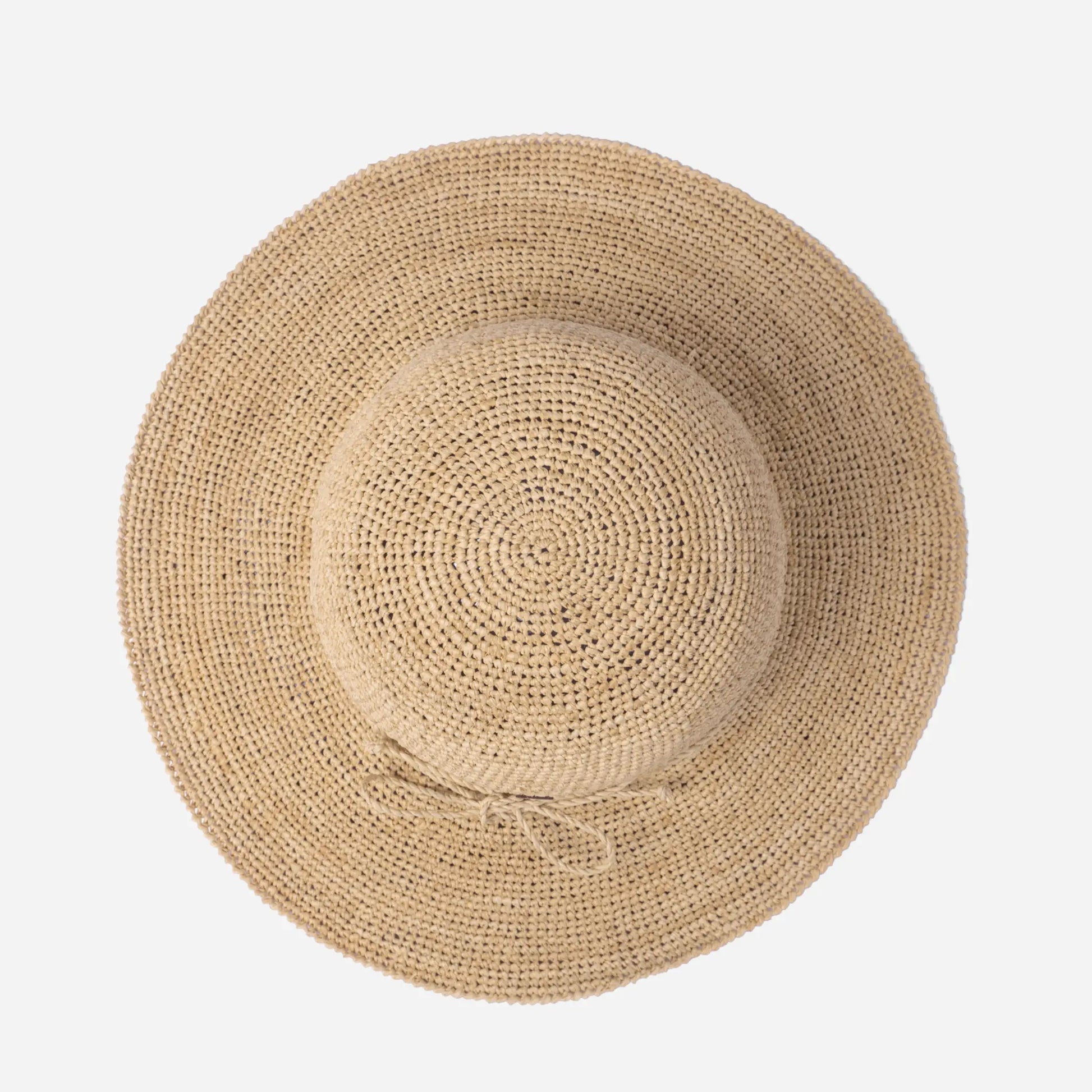 Beloa handwoven raffia hat by TANORA — view 3