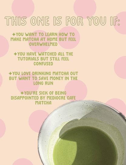 So Matcha to Learn matcha workshop at Second Sand Studio — view 5