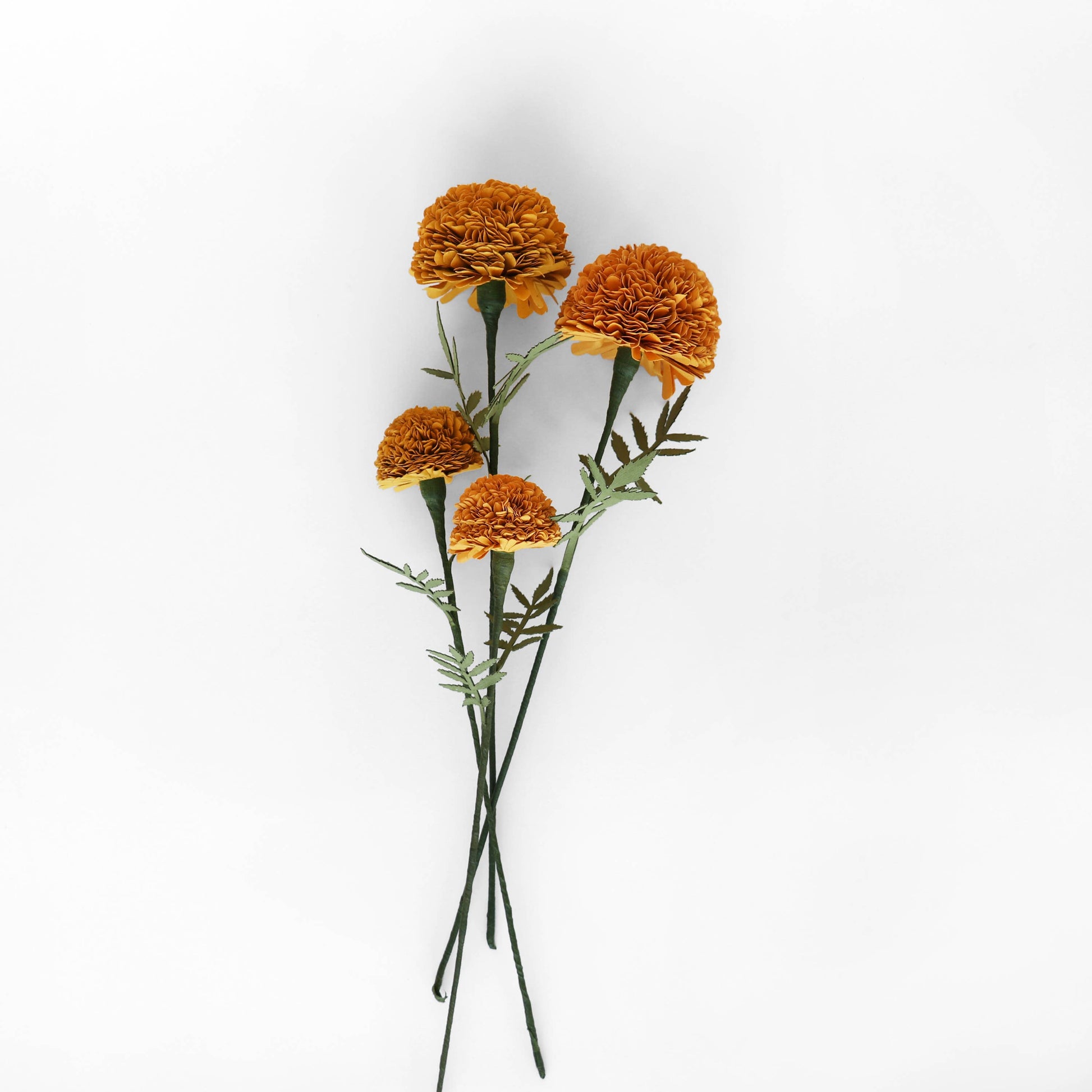 Handmade Paper Flower - Marigold by Craft Boat - image 2