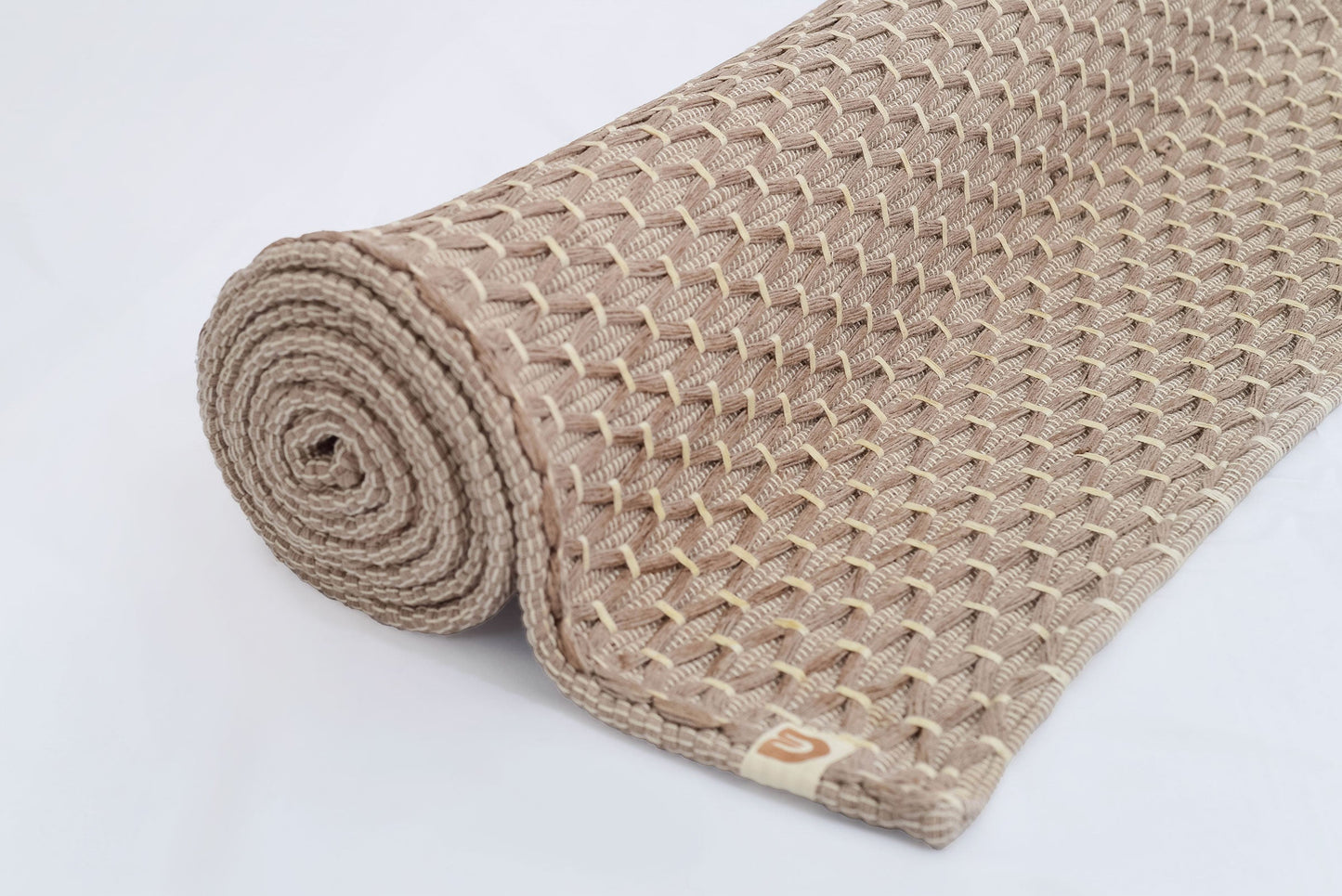 Diamond Clay mat rolled close-up