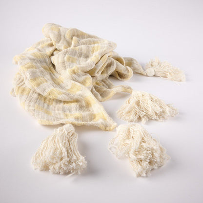 Felice Linen & Cotton Throw by Eadie Lifestyle