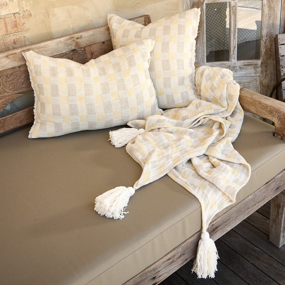 Felice Linen & Cotton Throw by Eadie Lifestyle - image 3