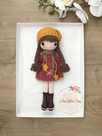 Winter the Snowflake Doll by Little Cotton Ears