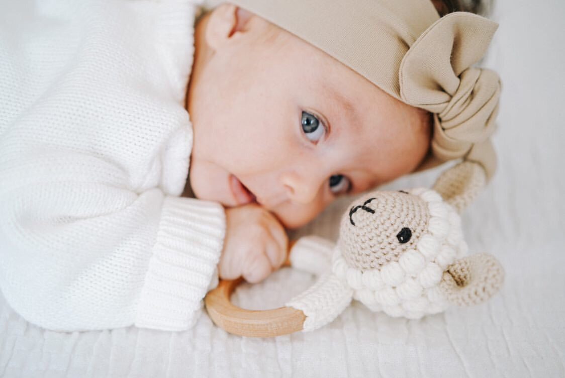 Teething Ring Rattle by Little Cotton Ears - image 2