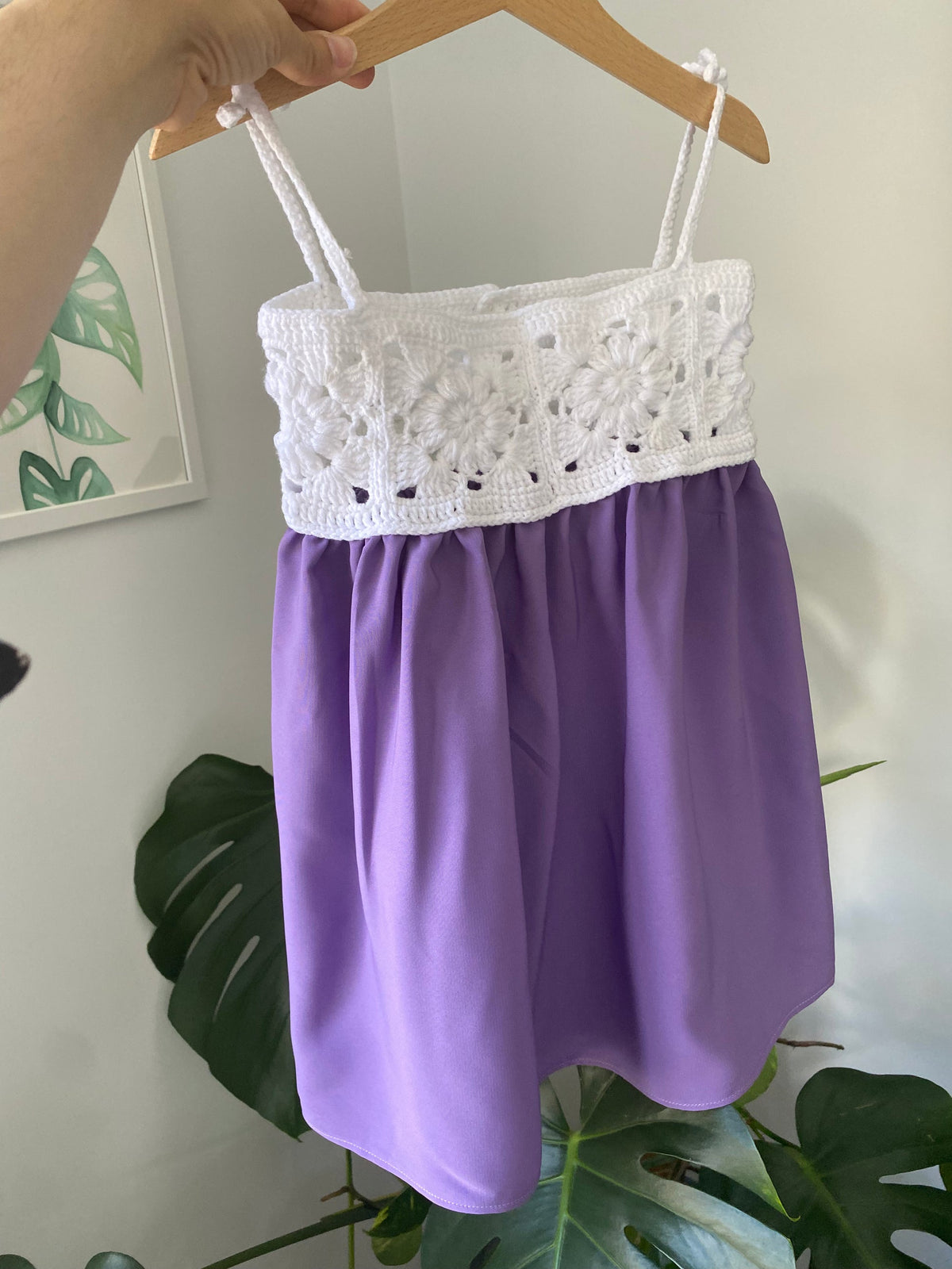 Summer Dress Purple by Little Cotton Ears