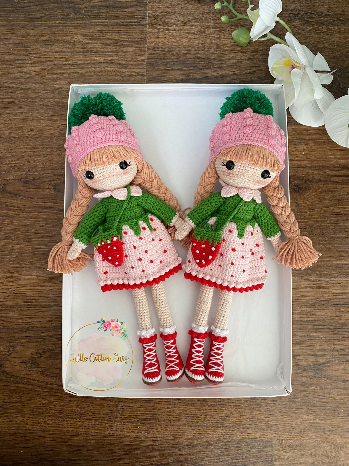 Strawberry Doll by Little Cotton Ears