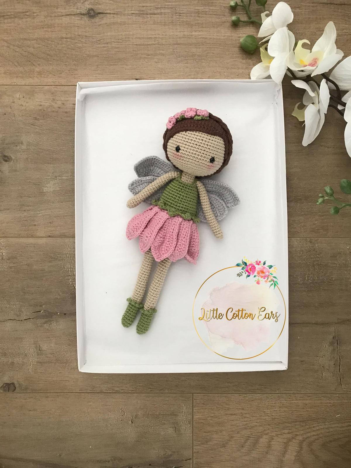 Abril the Forest Fairy Doll by Little Cotton Ears