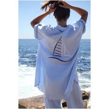 Embroidered Oceanic Shirt by The Boy and I - image 5