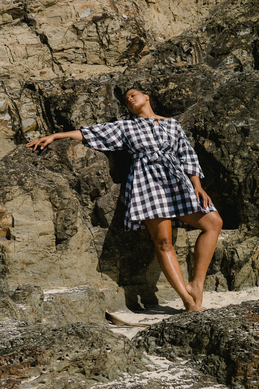 Martha Gingham Mini by Little Tienda
