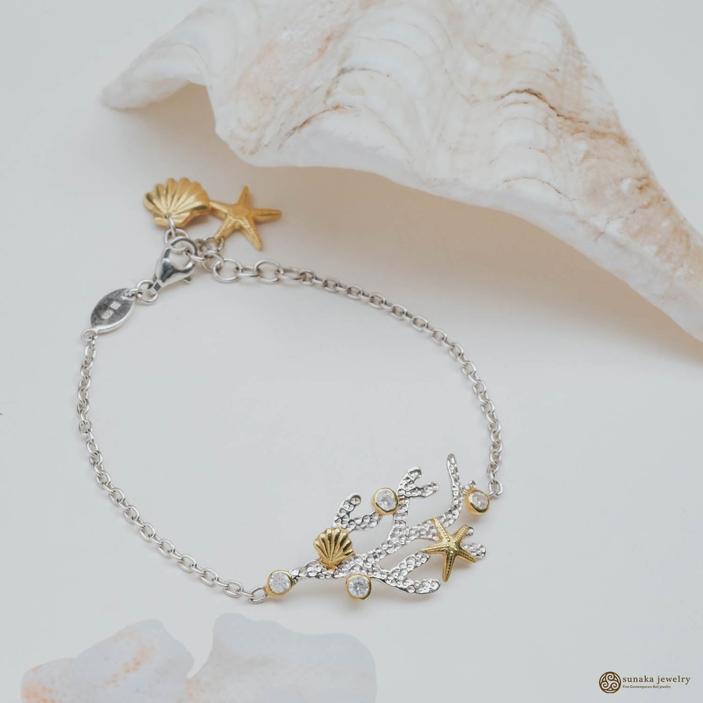 Sunaka Coral Reef bracelet worn