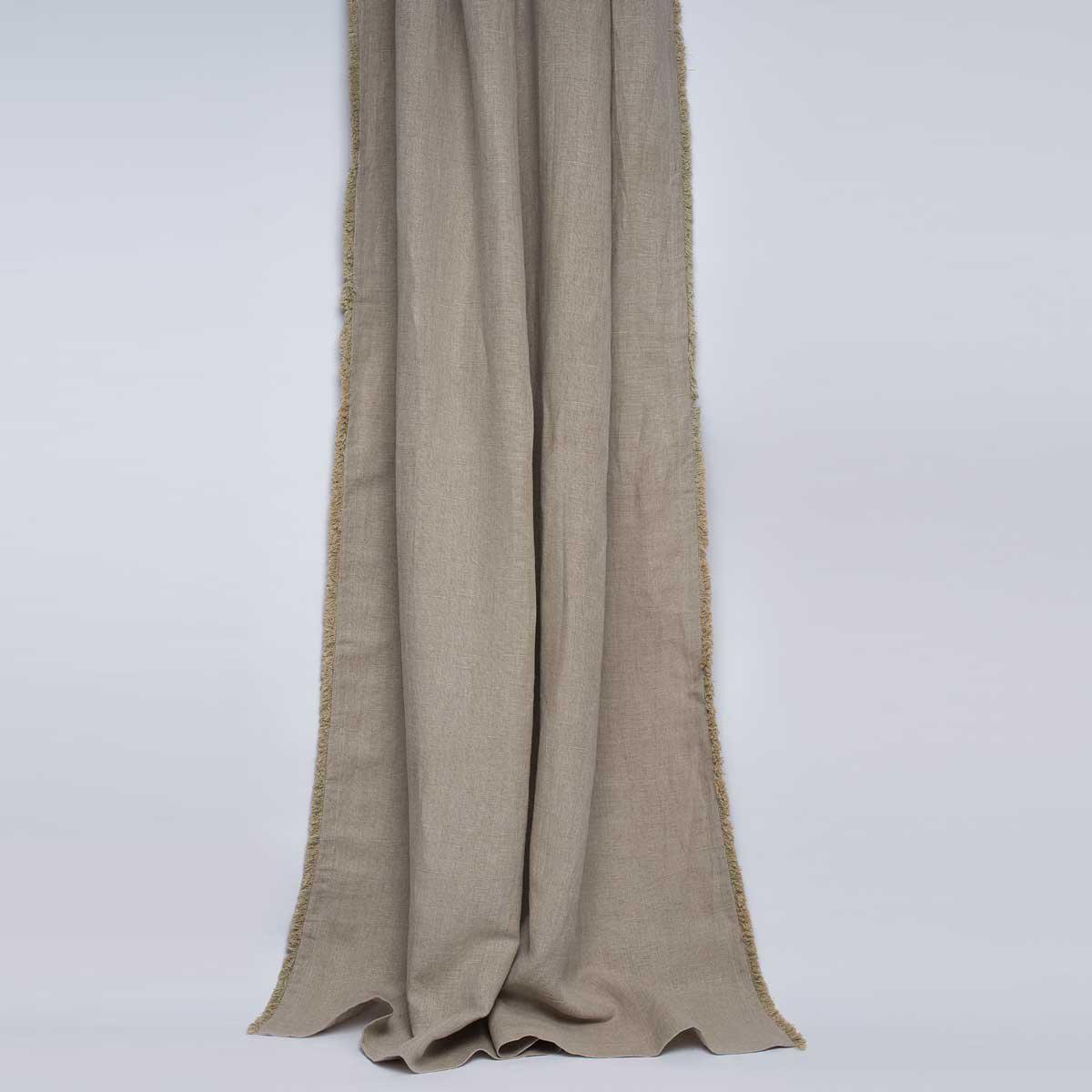 Luca Linen Curtain - Off White