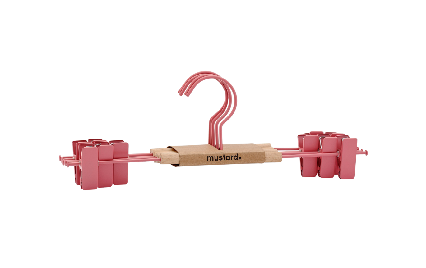 The Adult Clip Hangers in Berry