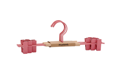 The Adult Clip Hangers in Berry