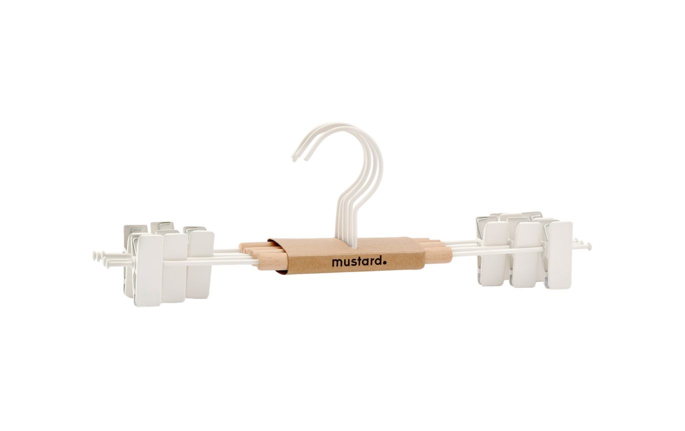 The Adult Clip Hangers in Chalk