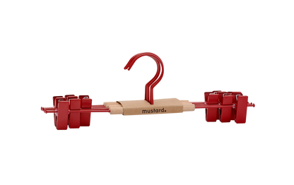 The Adult Clip Hangers in Poppy