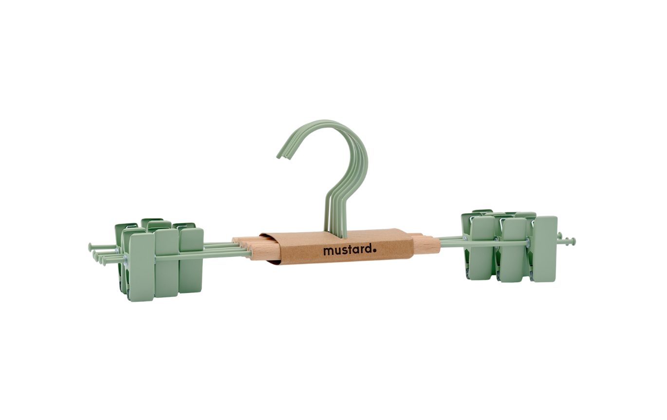 The Adult Clip Hangers in Sage