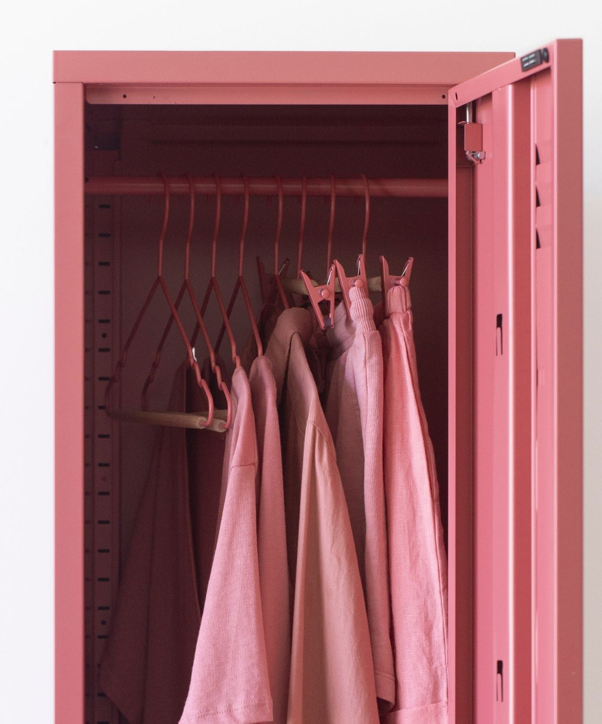 The Adult Clip Hangers in Berry