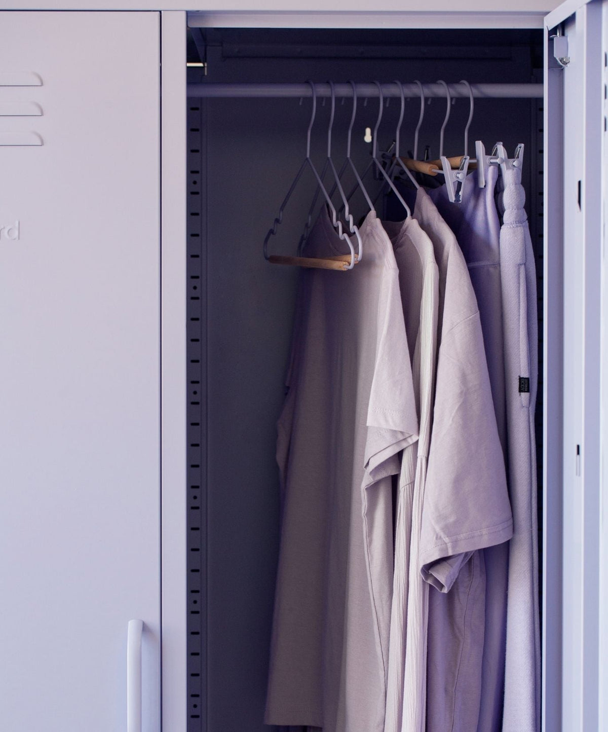 The Adult Clip Hangers in Lilac
