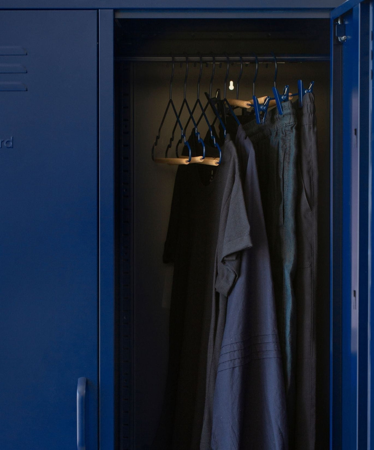 The Adult Clip Hangers in Navy