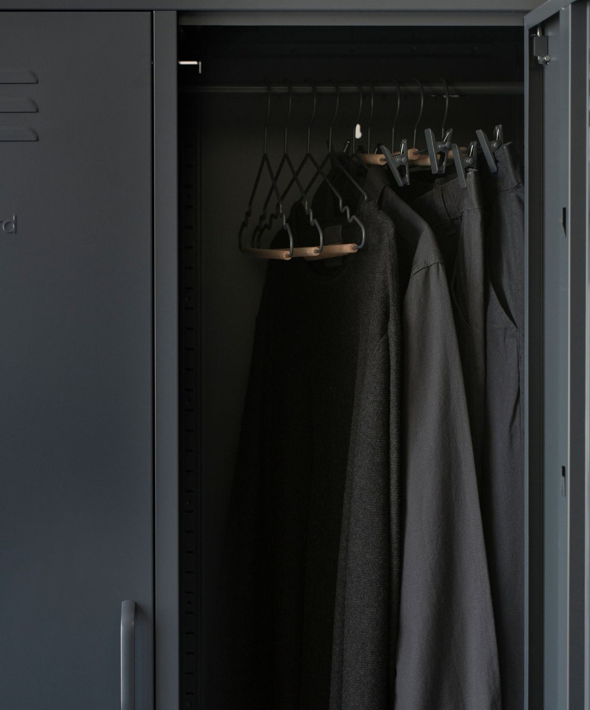 The Adult Clip Hangers in Slate