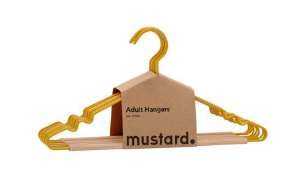 The Adult Top Hangers in Mustard