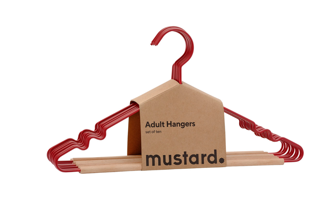 The Adult Top Hangers in Poppy