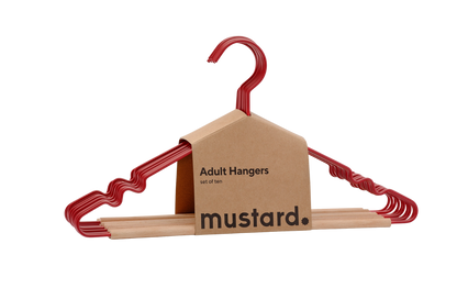 The Adult Top Hangers in Poppy