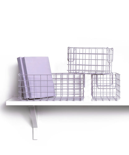 The Baskets in Lilac — lifestyle