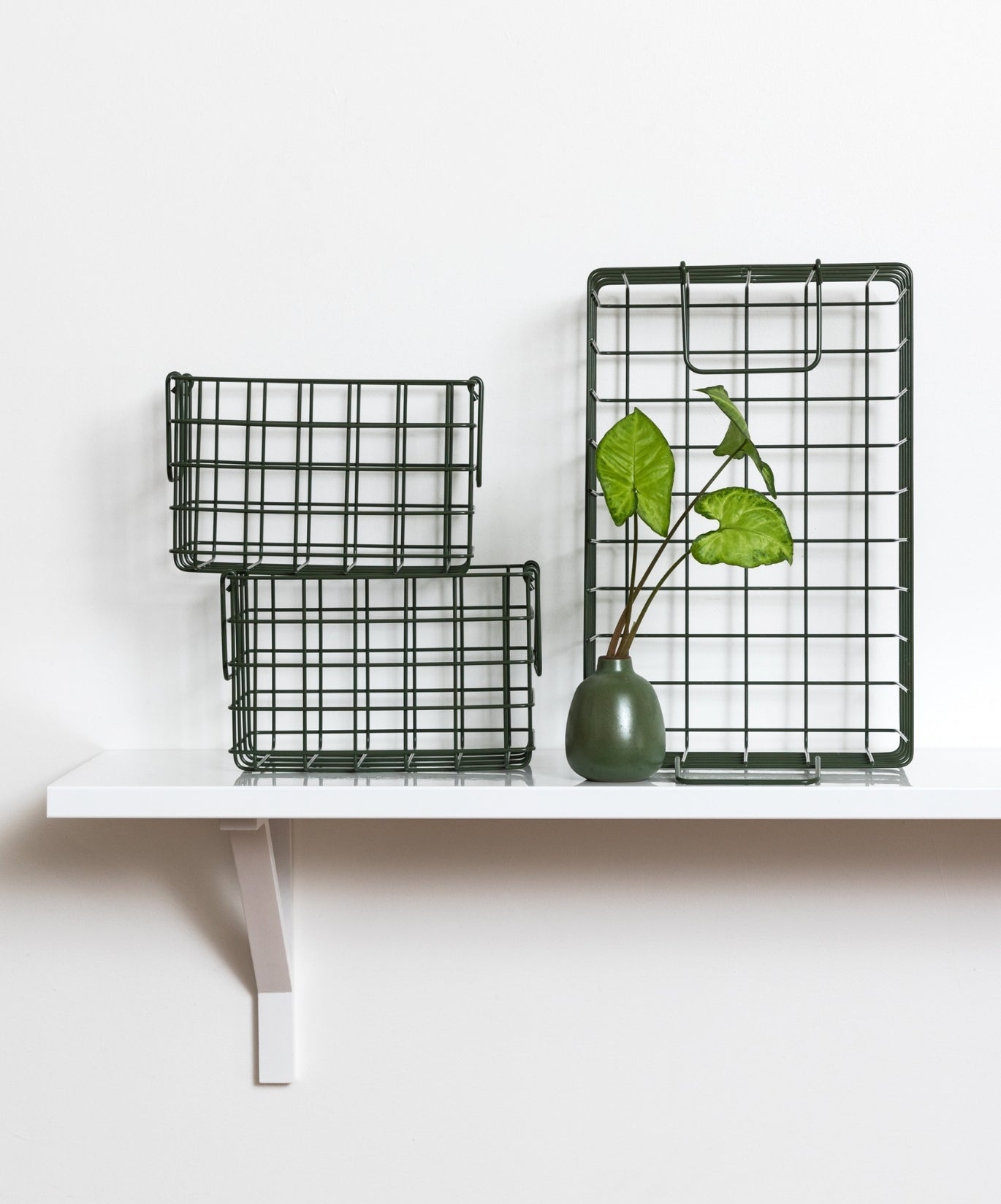 The Baskets in Olive — lifestyle