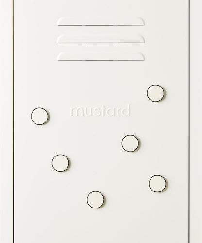 The Buttons in Chalk — close-up