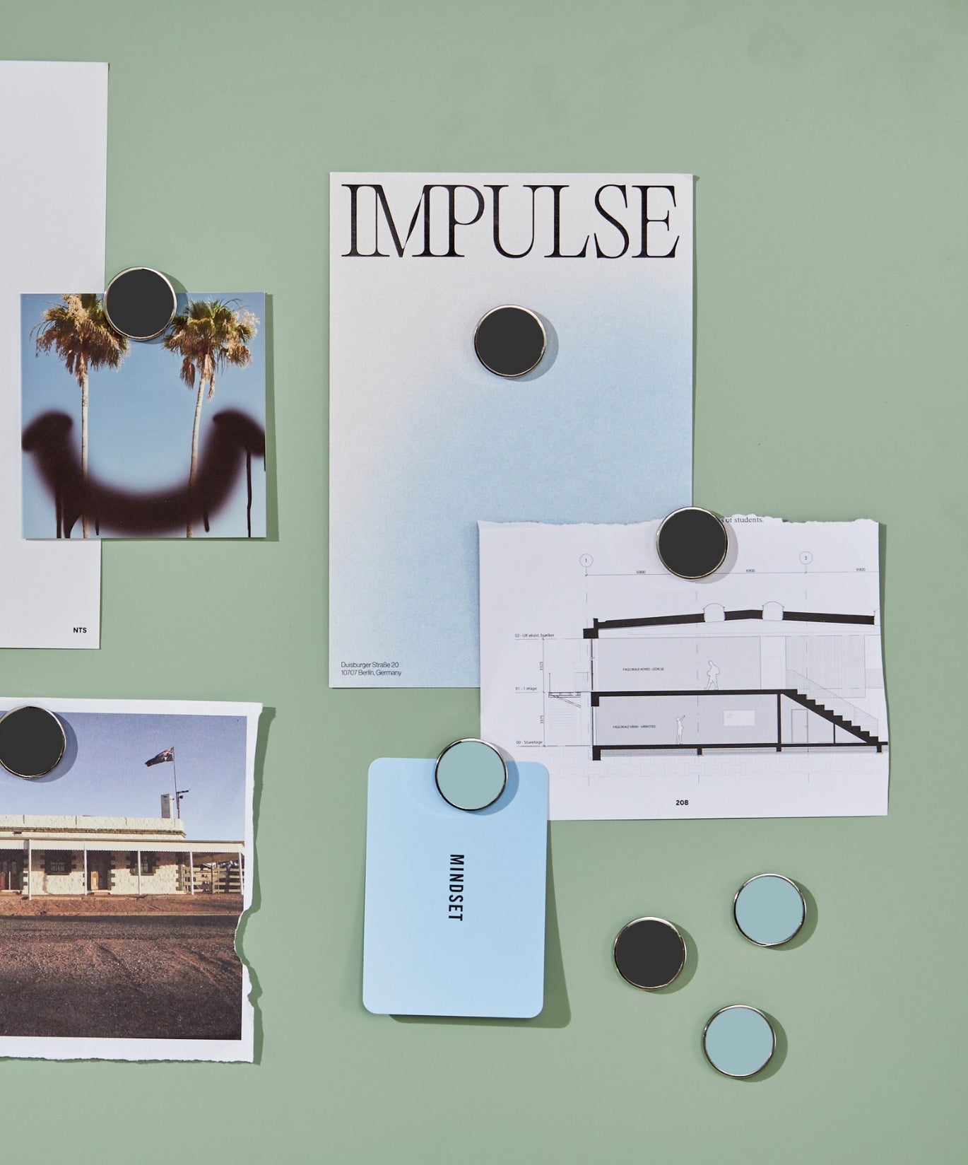 The Buttons in Slate — lifestyle