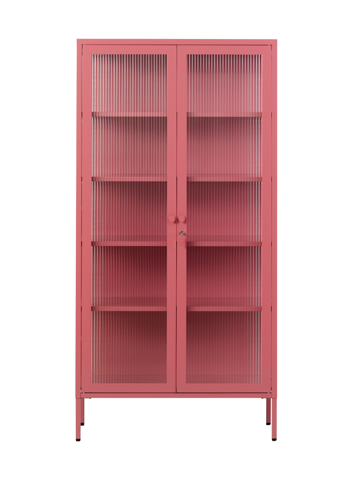 The Collector Glass Locker in Berry