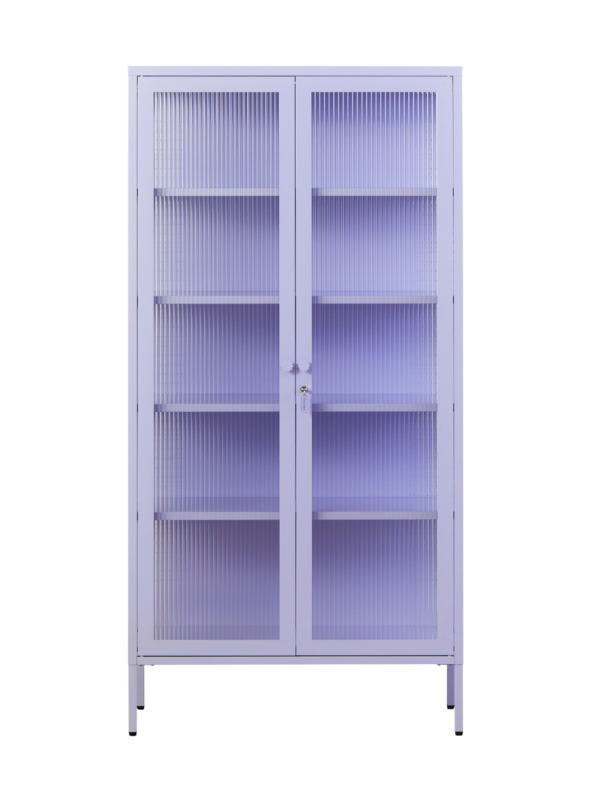 The Collector Glass Locker in Lilac