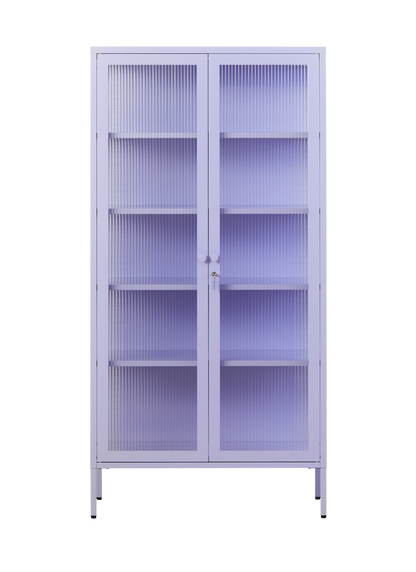 The Collector Glass Locker in Lilac