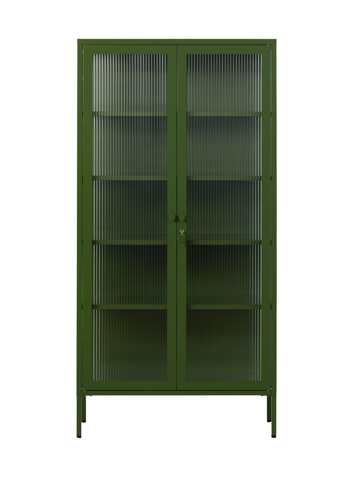 The Collector Glass Locker in Olive