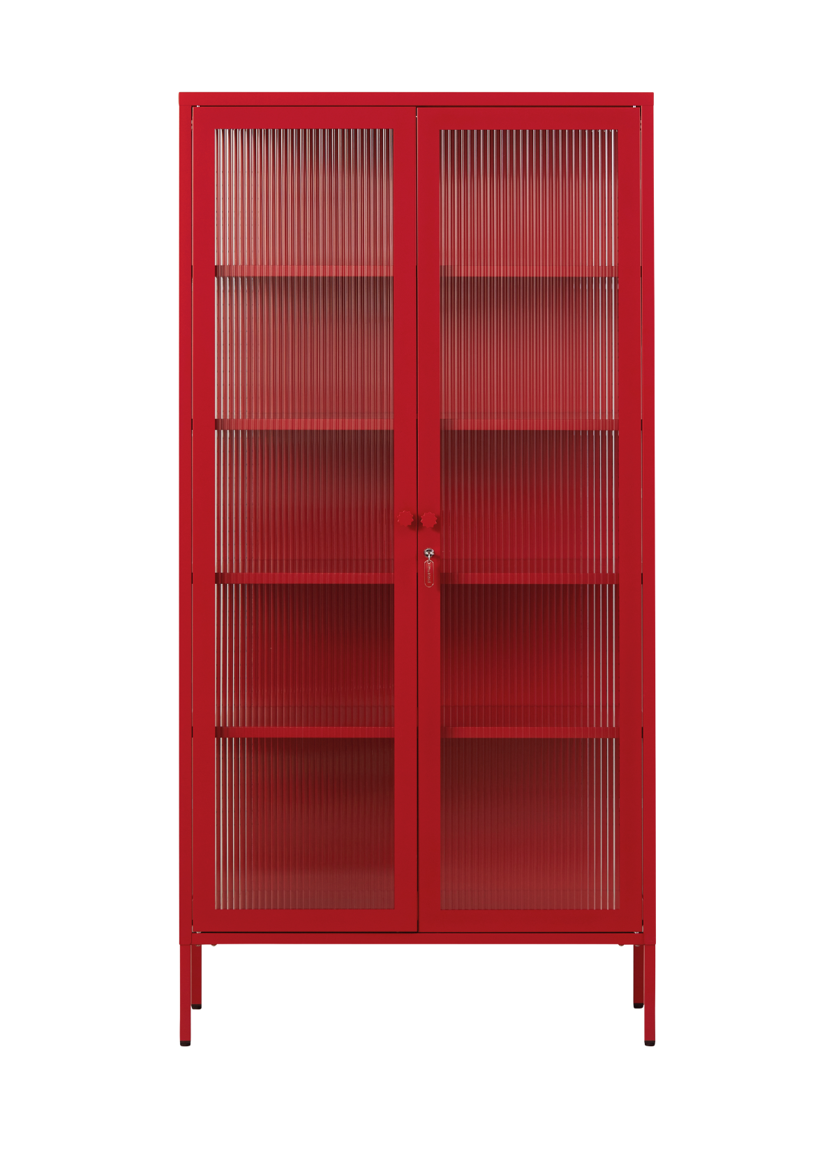 The Collector Glass Locker in Poppy