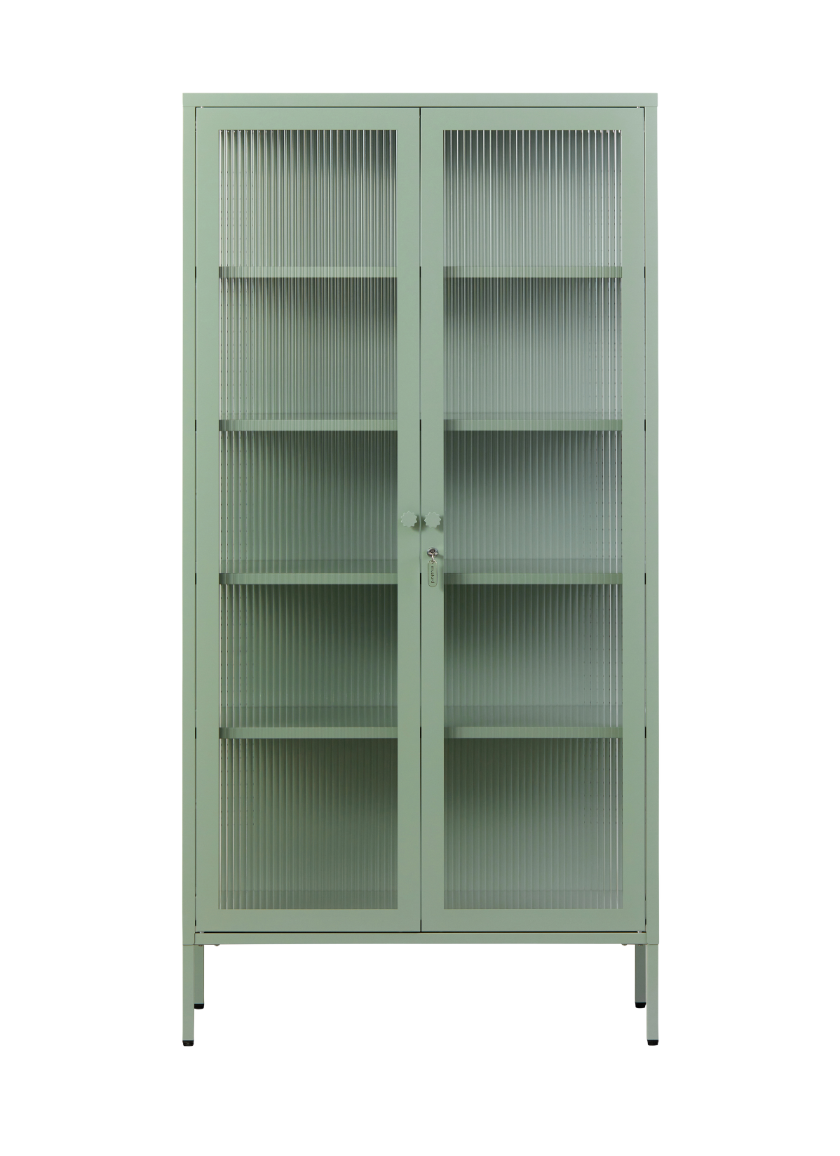 The Collector Glass Locker in Sage