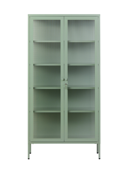 The Collector Glass Locker in Sage