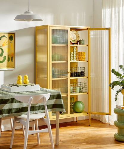 The Collector Glass Locker in Butter — lifestyle 5