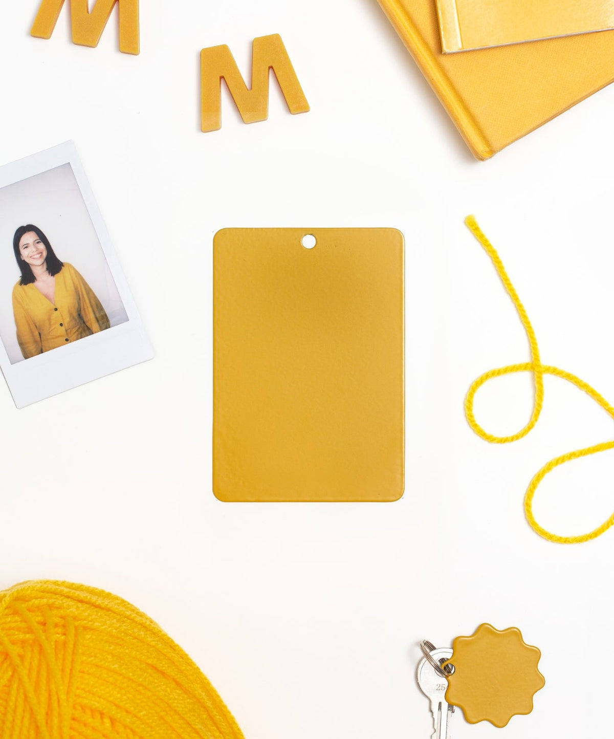 The Colour Swatch in Mustard