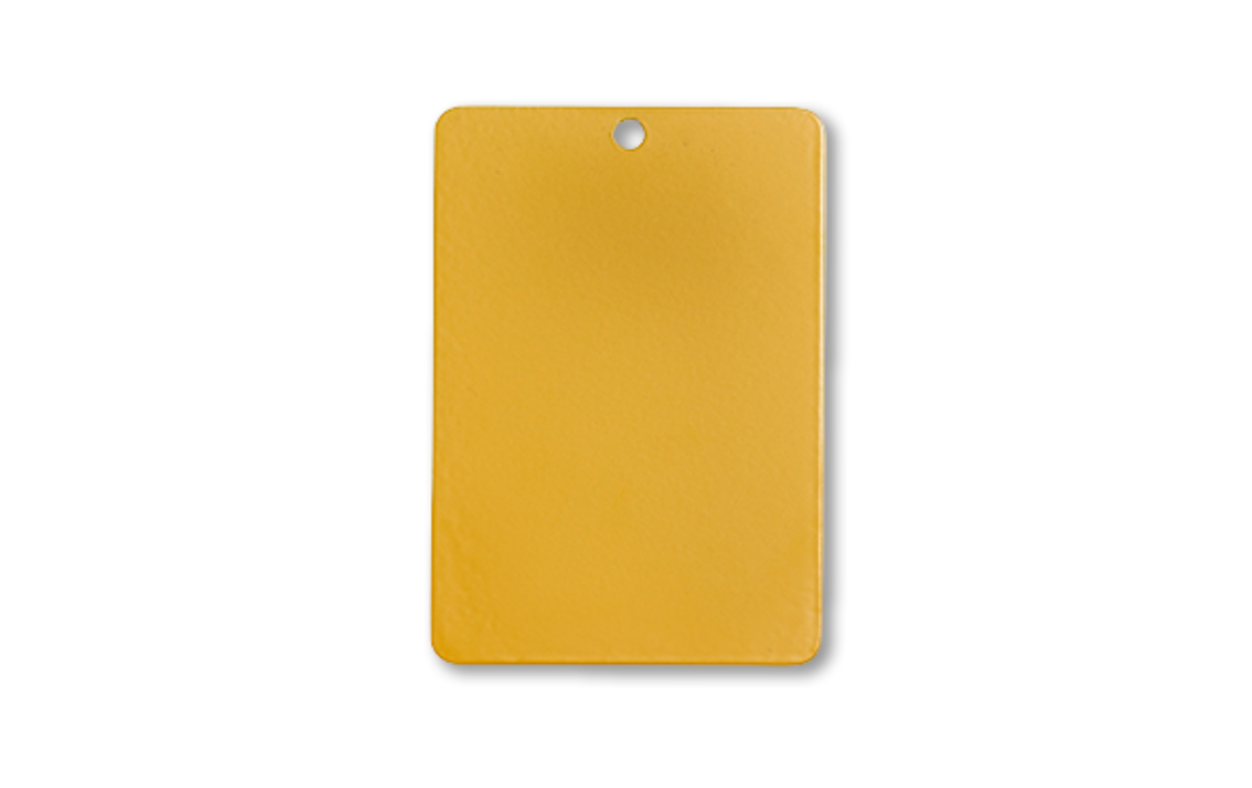 The Colour Swatch in Mustard