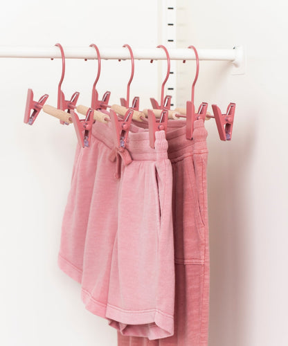 The Kids Clip Hangers in Berry