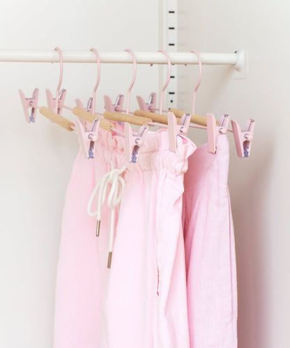 The Adult Clip Hangers in Blush