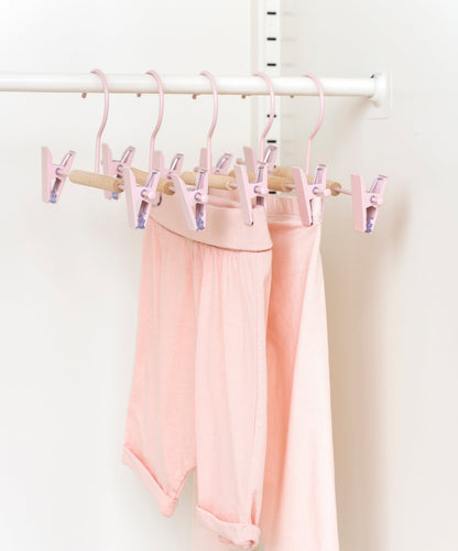 The Kids Clip Hangers in Blush
