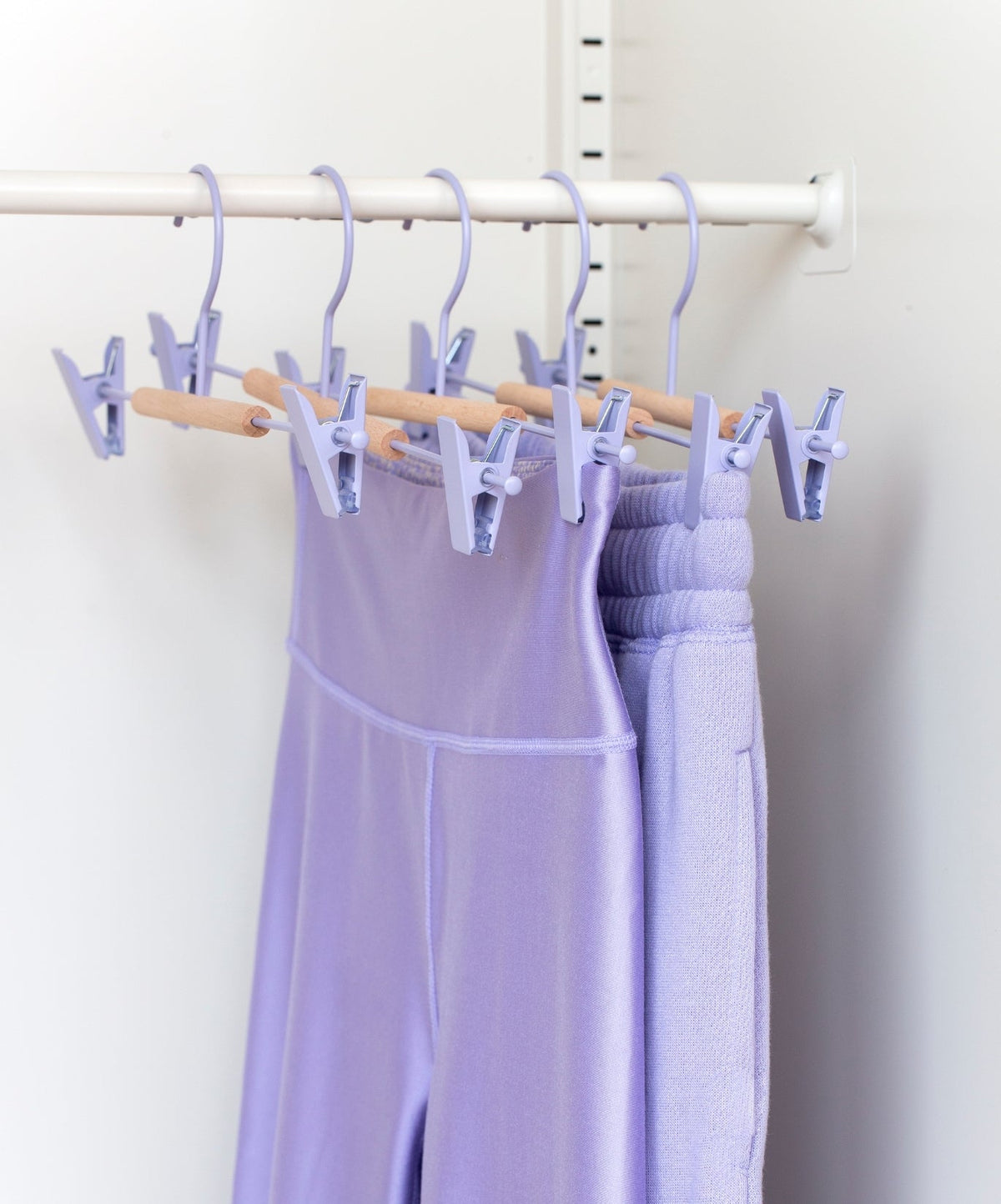 The Adult Clip Hangers in Lilac