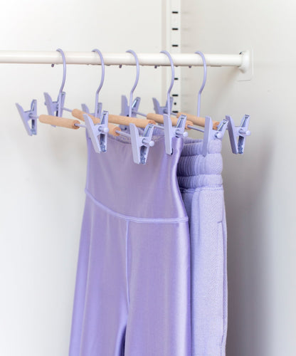 The Adult Clip Hangers in Lilac