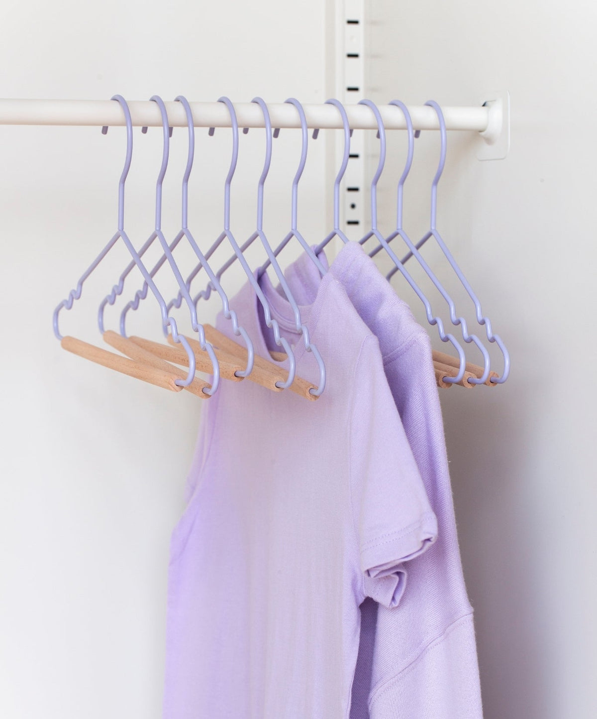 The Kids Top Hangers in Lilac